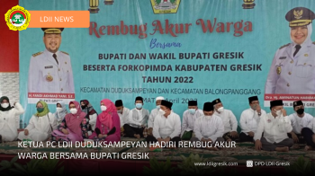 Ketua Pimpinan Cabang LDII Duduksampeyan Hadiri Undangan Camat
